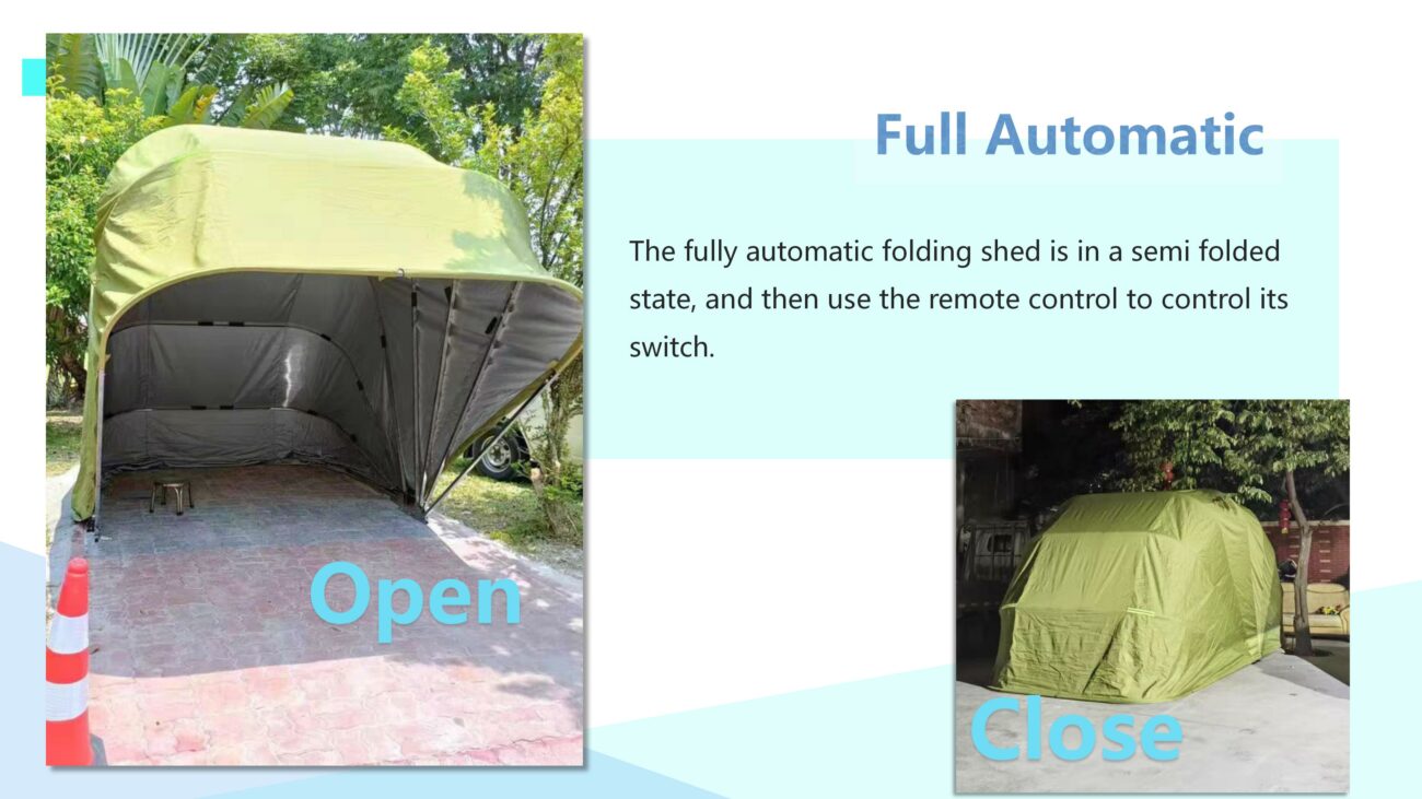 Foldable garage